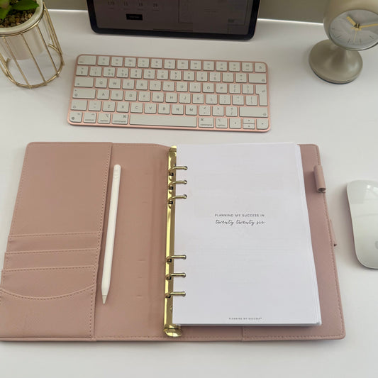 Planning my Success in 2026 - A5 Inserts Pack (Day on One Page)