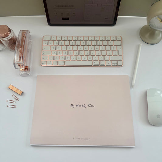 My Weekly Plan - Dashboard A4 Desk Pad