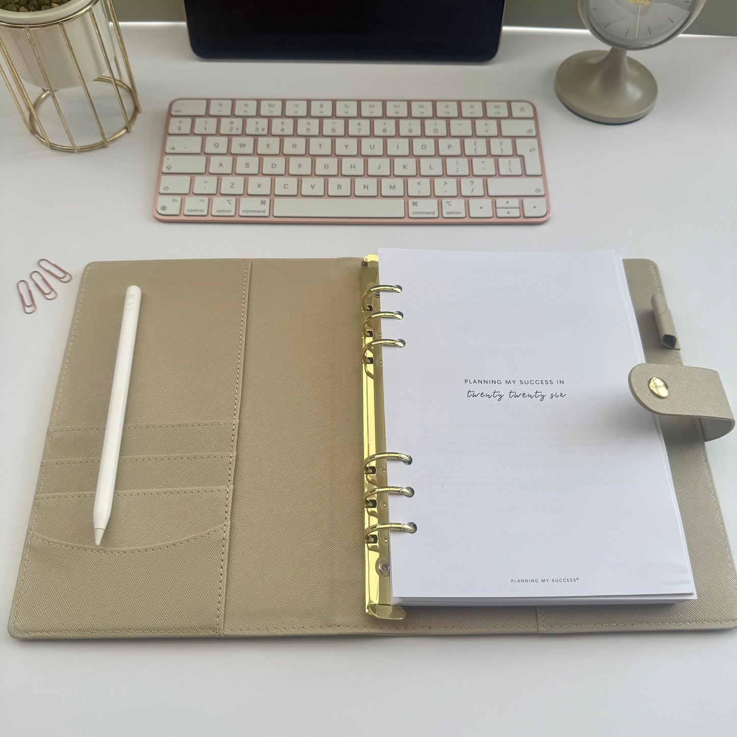 Planning my Success in 2026 - A5 Inserts Pack (Week on Two Page)