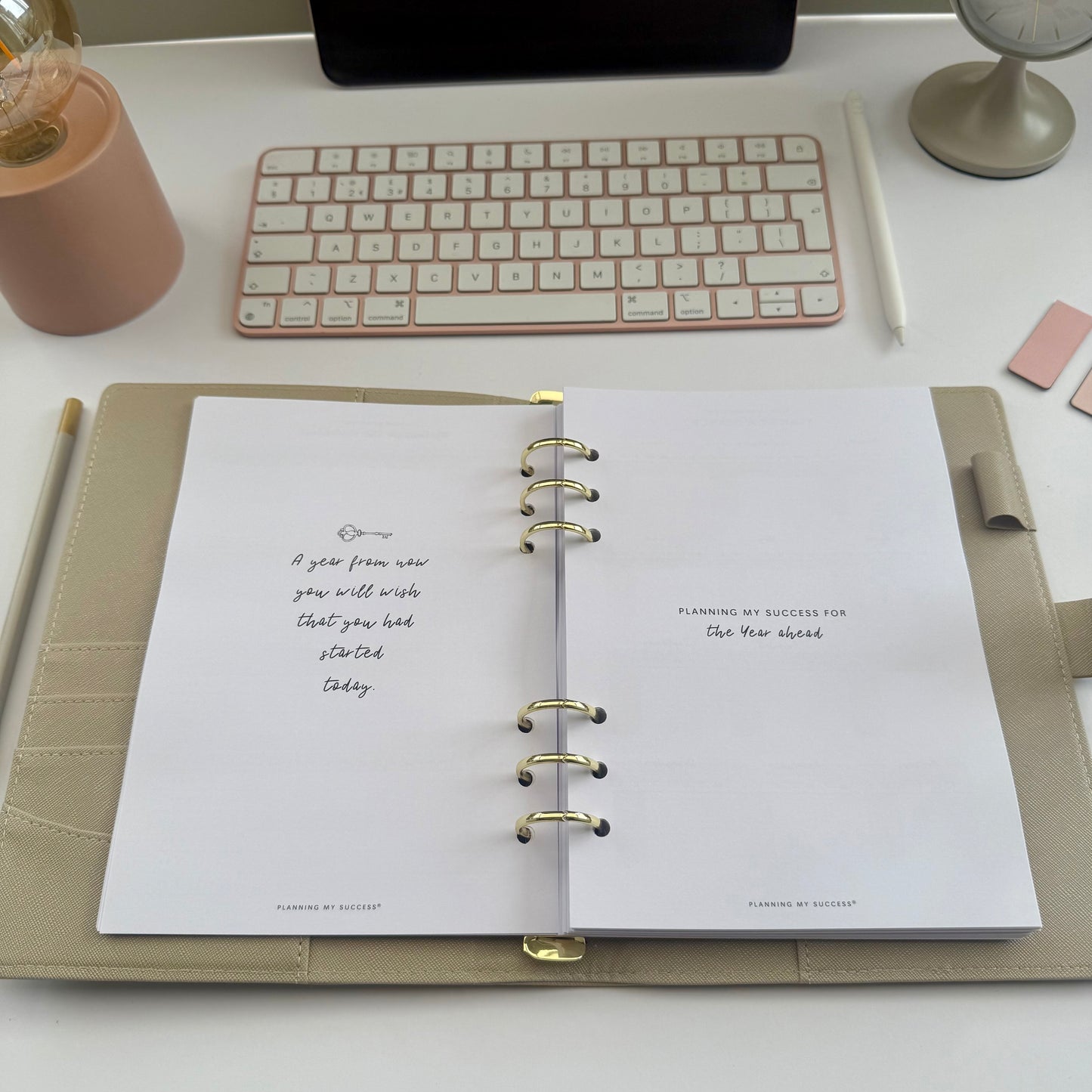 Planning my Success in the Year Ahead - A5 Undated Inserts Pack (Day on One Page)