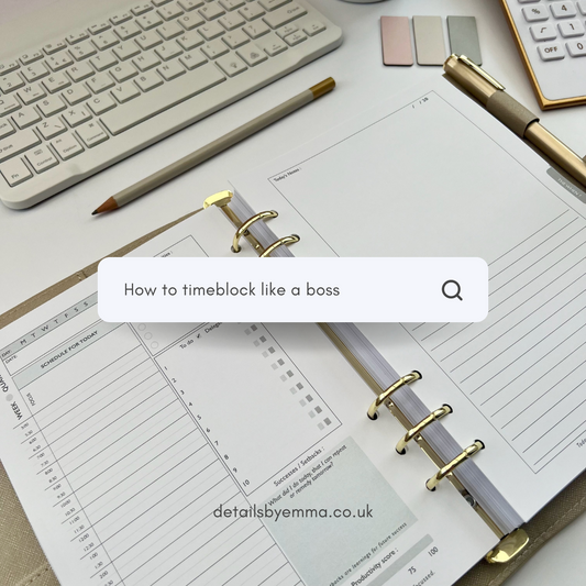 Timeblocking Tactics: Your Ticket to doing MORE!