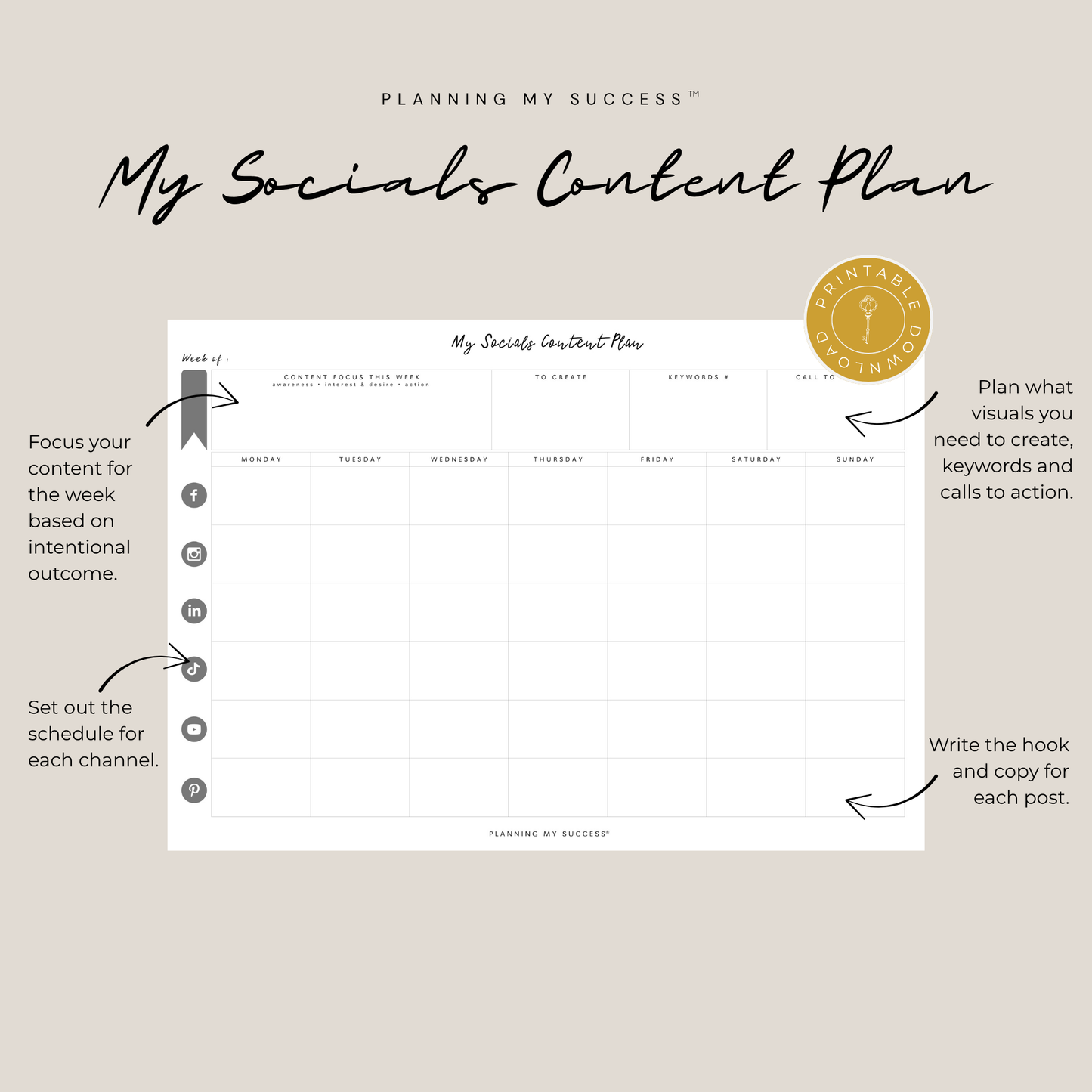 The Complete Success System™ – Your All-In-One Planning, Productivity & Success Bundle