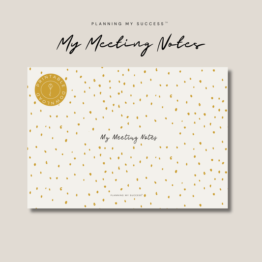 My Meeting Notes™ – Minutes and Momentum