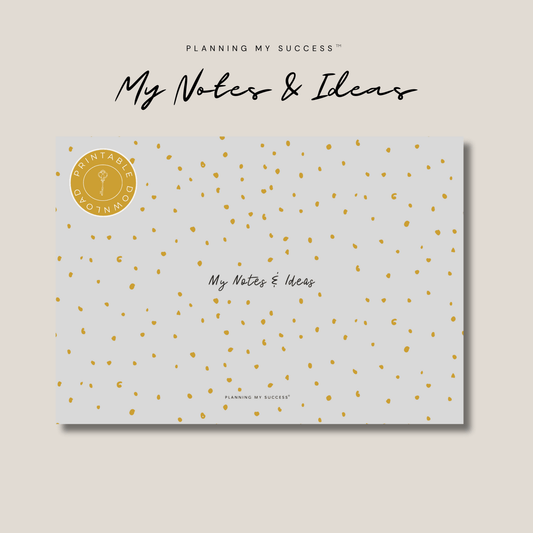 Notes & Ideas™ – Because every great success story starts with a blank page