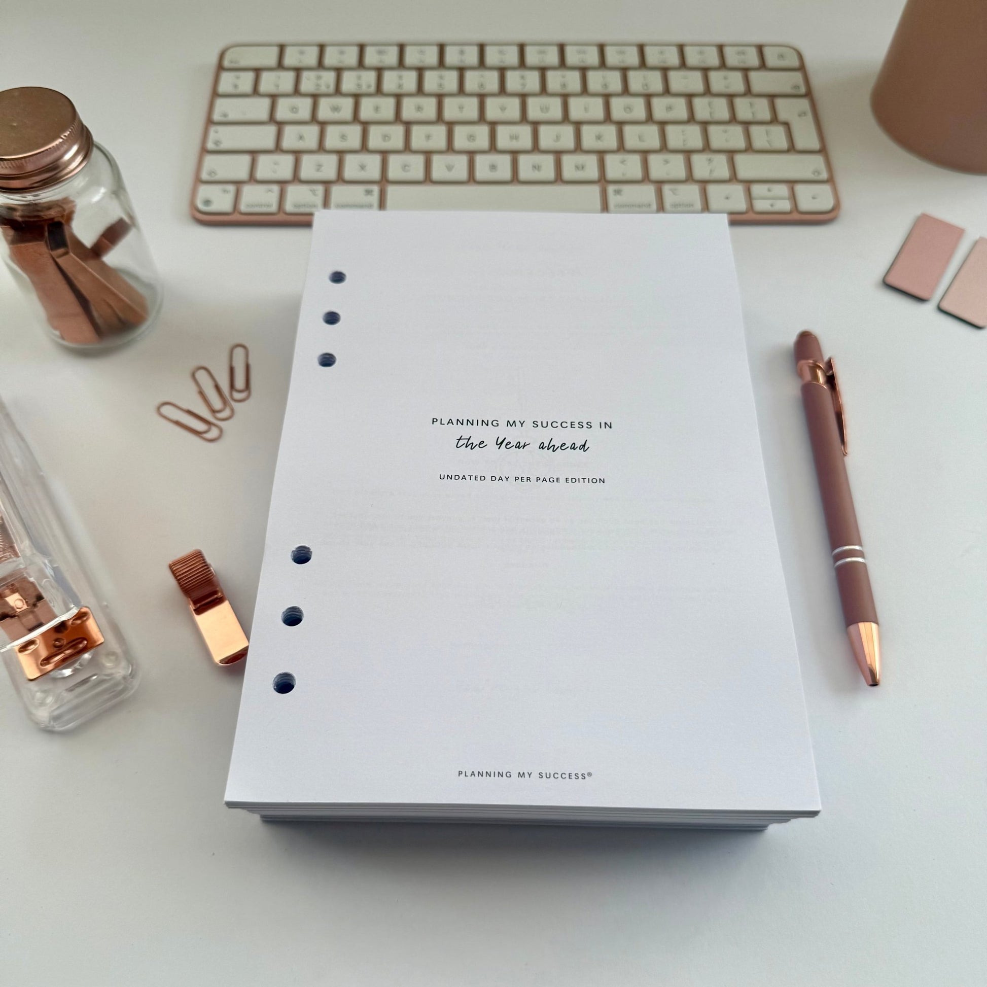 PRINTABLE Planning my Success - Undated Inserts Pack (Day on One Page) - DETAILS BY EMMA